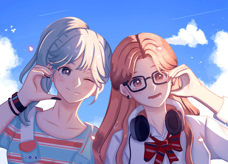 Bust Up Couple
